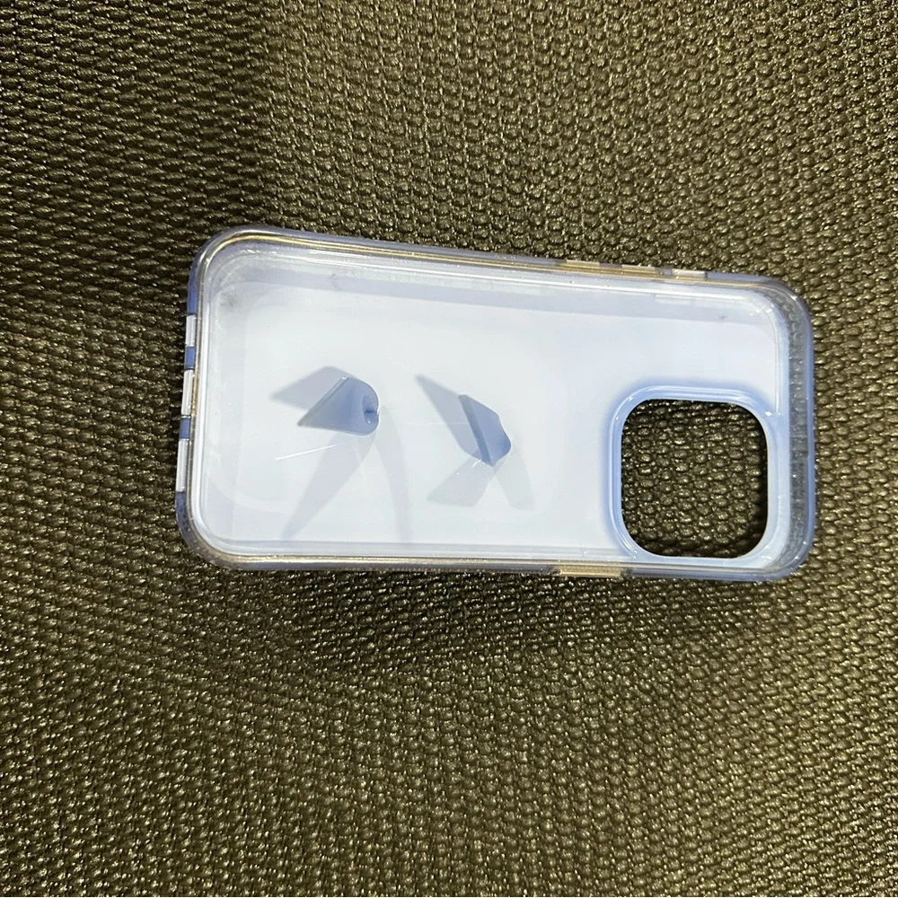Loopy Case Blue Floral Silicone Phone Case with Grip Loop